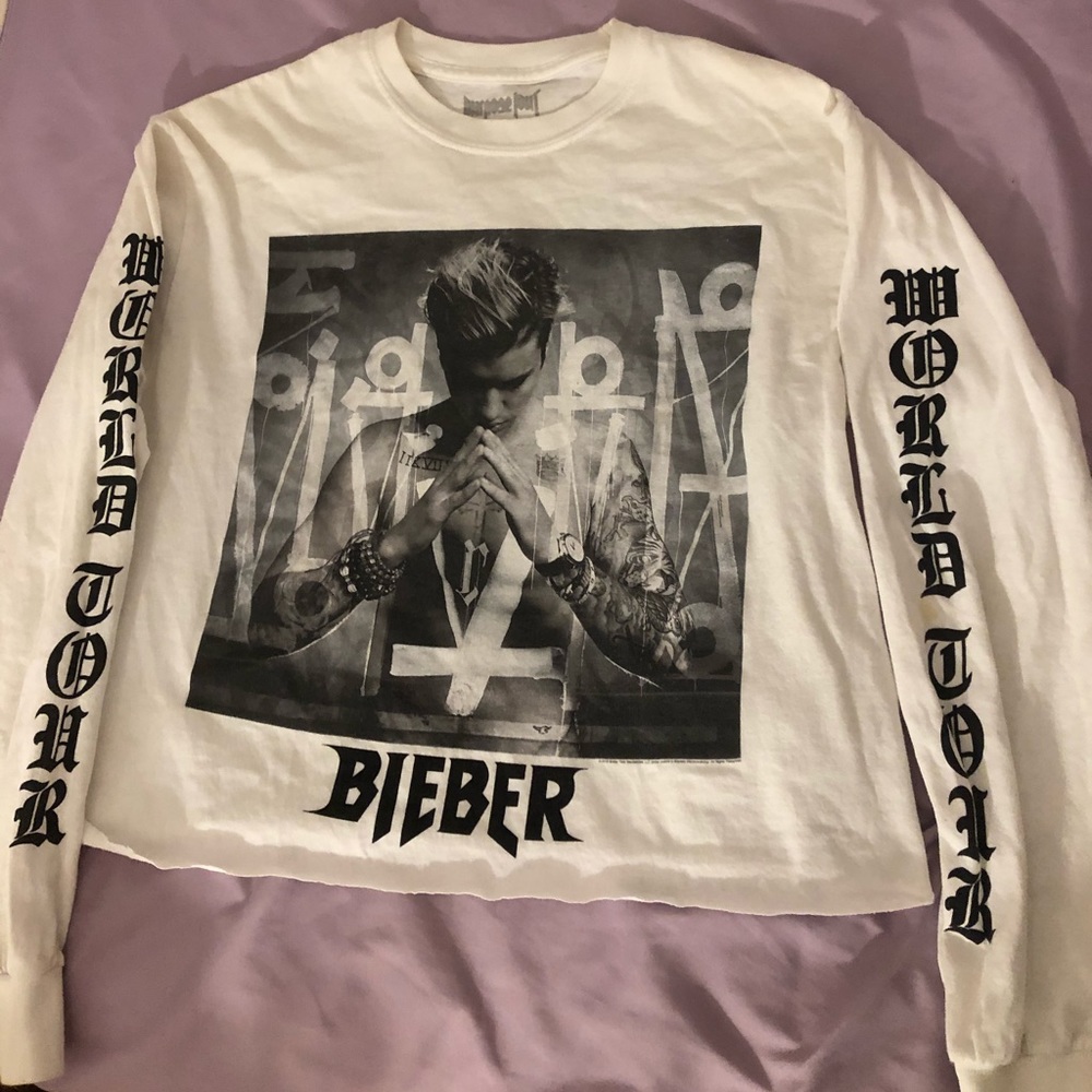 Justin Bieber Purpose Tour Shirt - Picture 2 of 5